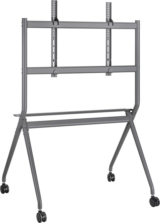 Maclean - TV-standaard - Verrijdbare TV-vloerstandaard - 50"-86", 120kg, MC-977