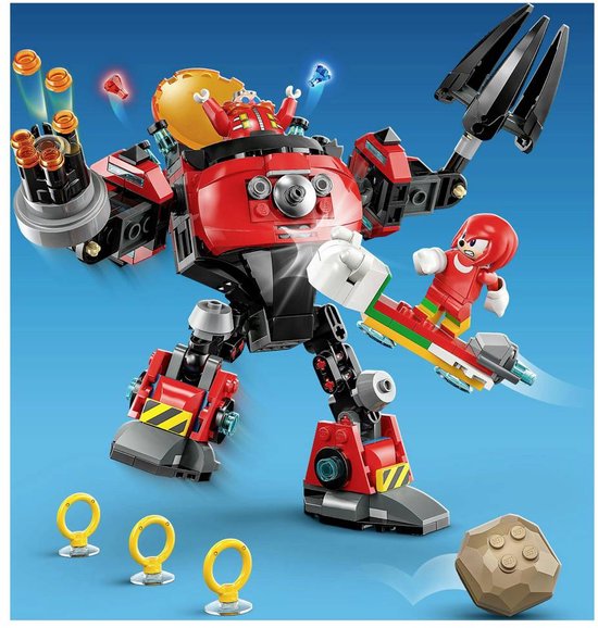 LEGO® Sonic the Hedgehog™ Knuckles vs. Dr. Eggman Egg Crusher Mecha - 77005
