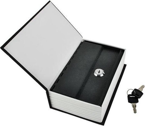 Malatec Kluis Verborgen in Boek - Discrete Veilige Opbergplek - 18cm x 11,5cm
