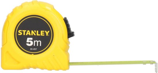 Stanley - Rolbandmaat 5m - 19mm (kaart)
