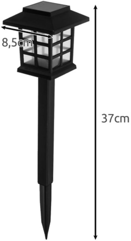 Gardlov Solar Tuinlamp - Energiezuinige LED Verlichting met Natuurlijke Vlam-effect