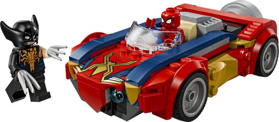 LEGO Marvel Spider-Man Auto vs. Venomized Wolverine Speelgoed - 76336