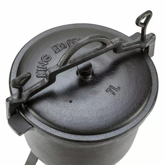 Kinghoff 2232 - geëmailleerde ketel - Gietijzer - 8 liter - 15 kg