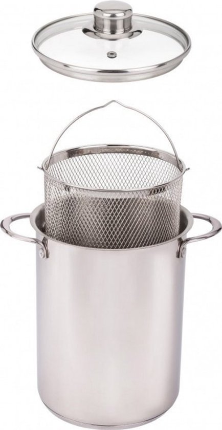 Kinghoff 3325 asperge pan - rvs - alle warmtebronnen