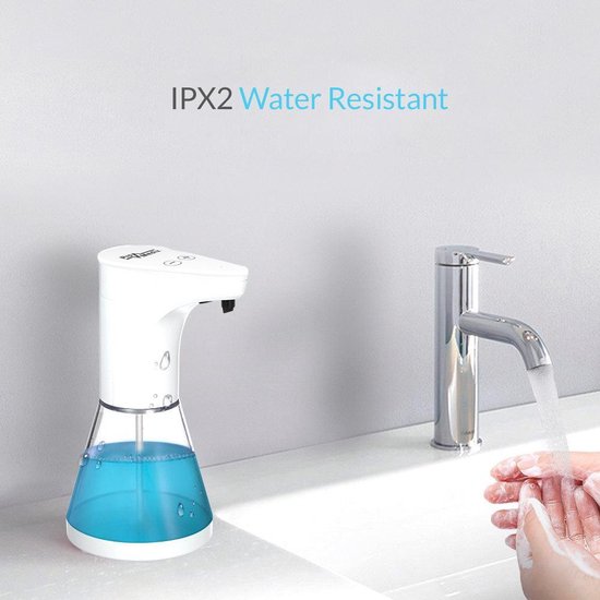 Promedix PR-530 - Handzeepdispenser - Touchless automatische zeepdispenser 480ml - wit