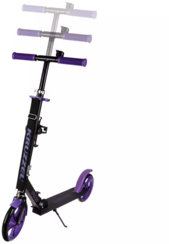 Kruzzel Spidoo Paars – Opvouwbare Stadsscooter 200mm