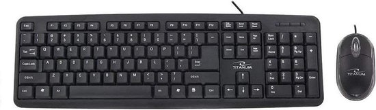 TITANUM - Wired Keyboard + Mouse Combo Salem
