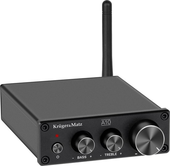 Krüger&Matz A10 - Stereo Versterker - Bluetooth 5.1 - aptX HD - 2x50W