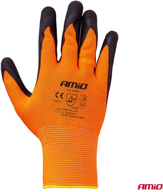 AMiO PE Latex Foam Safety Werkhandschoenen 2132X – Maat 10 L (2 Paar)