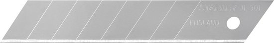 Stanley - Afbreekmesjes 18mm - 10 stuks/dispenser x 10