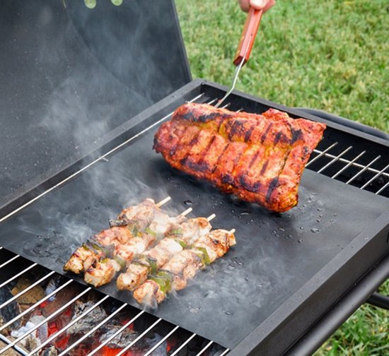 Ruhhy Grillmat Set van 3 - Ideaal voor Grillen en Bakken