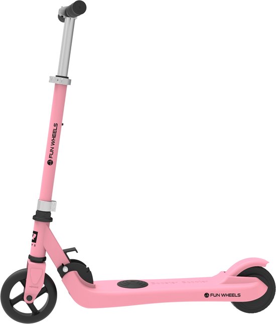 Rebel ZAB0031P - Elektrische ‘Fun Wheels’ step, kids, roze