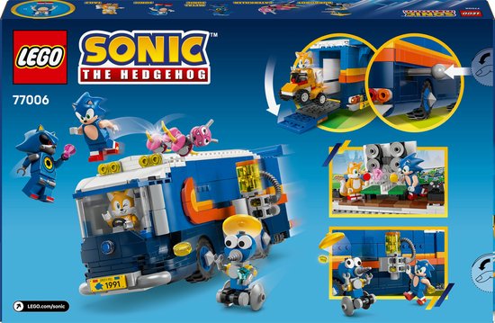 LEGO® Sonic the Hedgehog™ Team Sonic Commandotruck - 77006