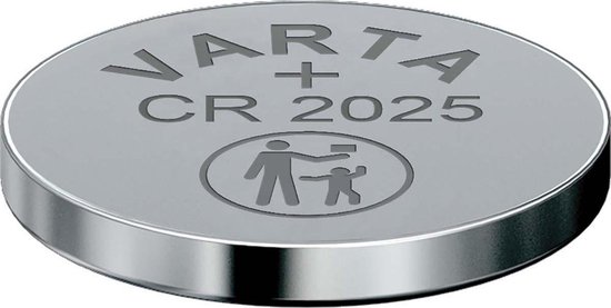 Varta Knoopcel Batterij - Cr 2025 - Lithium Professioneel - 3 Volt