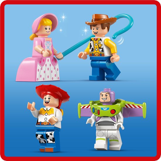 LEGO Disney en Pixar's Toy Story Feesttrein en RC Auto Set - 43264