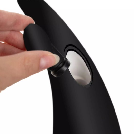 Ruhhy touchless zeepdispenser zwart – 300 ml sensorbediening