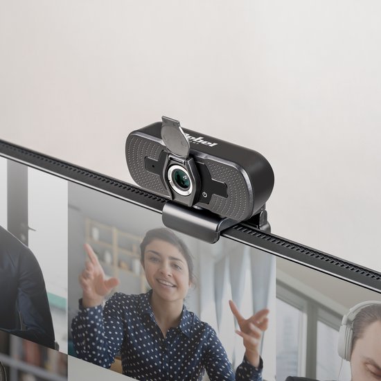 Rebel - Internetcamera - Full HD 1080p - CMOS Sensor - USB Microfoon