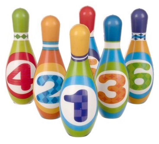 Kruzzel Kinder Bowling Set - Veilig en Kleurrijk Spelplezier voor Kinderen