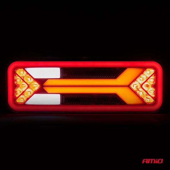 AMiO RCL-09-R Dynamische LED Achterlicht – Rechts Multifunctionele Vrachtwagenverlichting Aanhanger Bus Achterlamp
