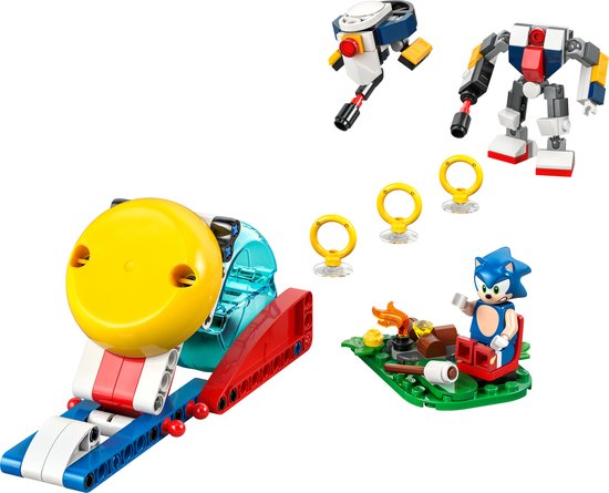 LEGO Sonic the Hedgehog Sonics krachtmeting bij het kampvuur - 77001
