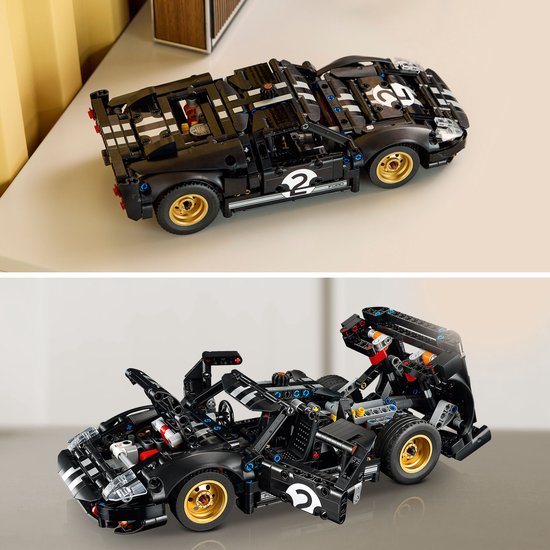 LEGO Technic 1966 Ford GT40 MKII Racewagen - Vintage Auto Bouwpakket voor Volwassenen - 42223