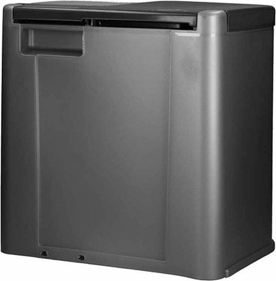Curver Duo Pedaalemmer Prullenbak met Losse Binnenemmer - 15L + 6L - Grijs