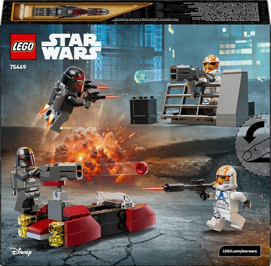 LEGO Star Wars Beleg van Mandalore Battle Pack - Cadeau voor Jongens Vanaf 6 Jaar - 75449
