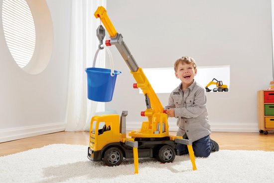 Lena GIGA TRUCKS Kraanwagen - Kraan truck van 1,15 meter - Vanaf 3 jaar