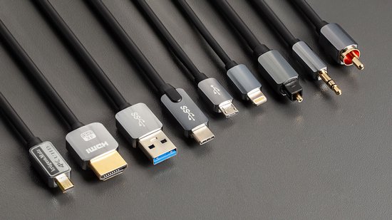 Krüger&Matz - USB-kabel - 100cm - USB 3.0 - USB-C