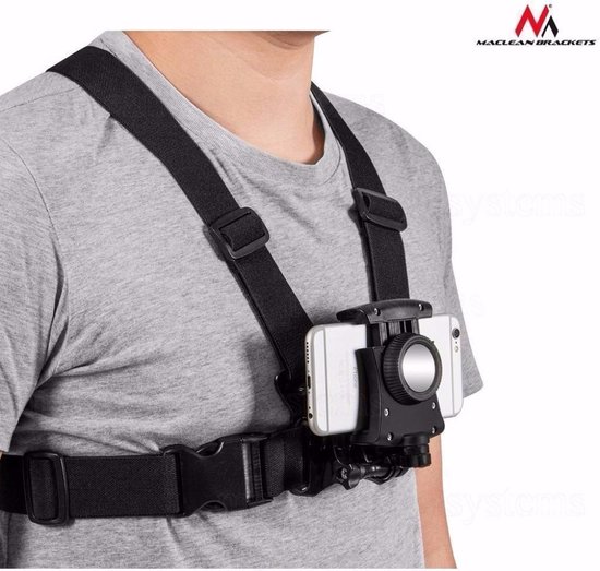 Borstband voor Mobiele Telefoon Camera Sport Houder Maclean MC-773