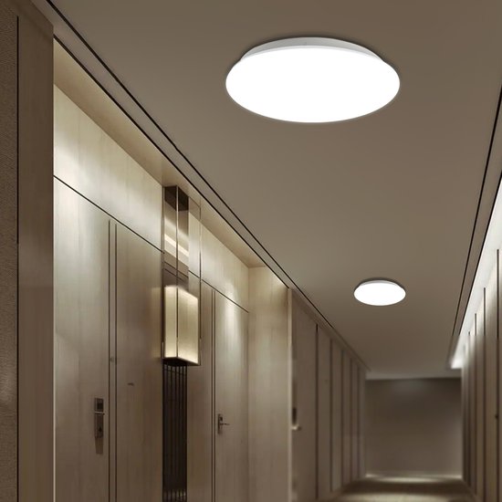 Maclean MCE347 - Plafondlamp met Bewegingssensor - 12W 950lm 4000K IP44