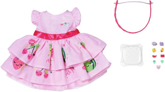 Baby Born - Jurk - 43 cm - Meisje - Roze