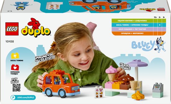 LEGO® DUPLO® Bluey Een IJsje Halen met Bluey - 10458