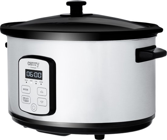 Camry CR 6414 - Slowcooker - 4,7 liter - Led