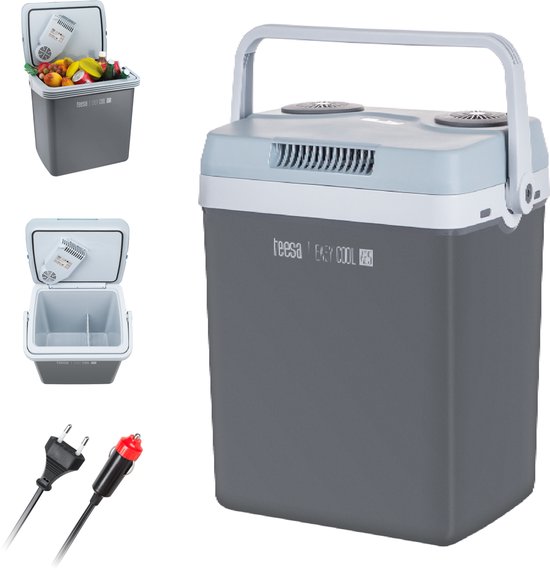 Teesa TSA5001.1 - Elektrische koelbox met verwarmingsfunctie, 25 liter