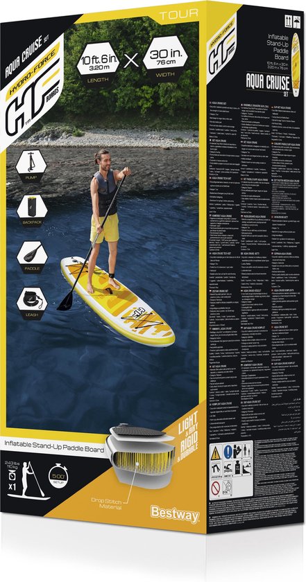 Hydro Force Aqua Cruise Opblaasbaar SUP Board - 320 cm