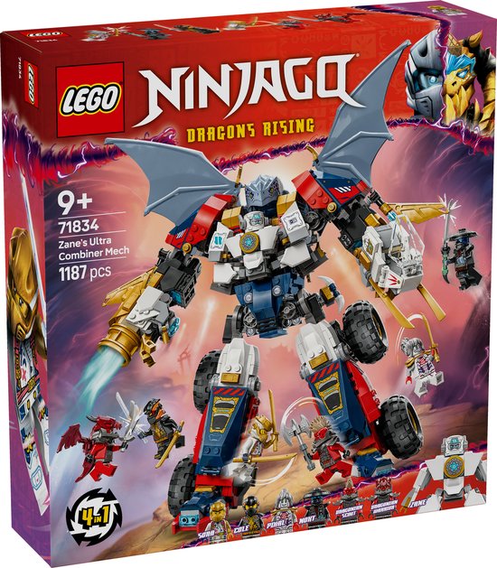 LEGO NINJAGO Zane's ultra-combomecha 4-in-1 - 71834