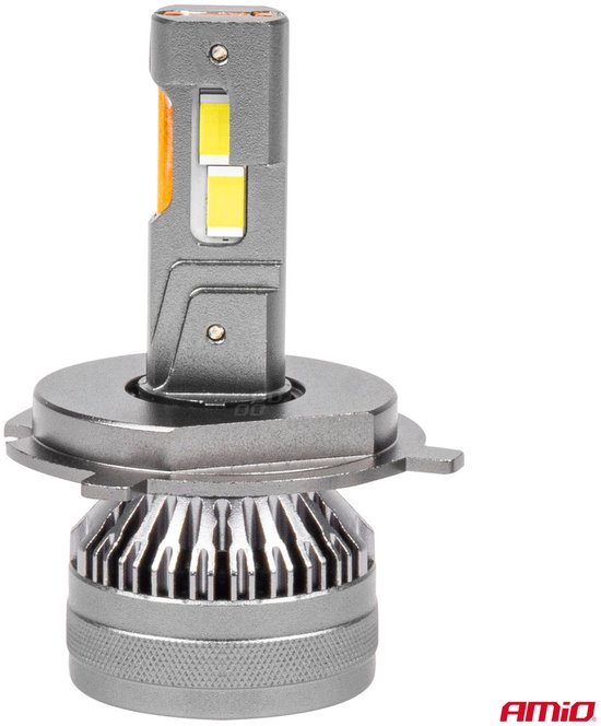 AMiO LED Koplampen HP-serie H4/H19 12-24V Dimlichten Wit