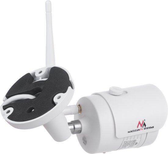 Maclean IP Camera IPC WiFi 5MPx buiten, hoorn, CMOS 1/2.5", H.264/H.264+/H.265+/JPEG/AVI, Onvif, MCTV-516