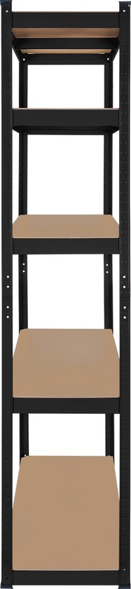 Rebel - Magazijnrek - 180x90x40cm - 750kg - Systeem zonder Schroeven