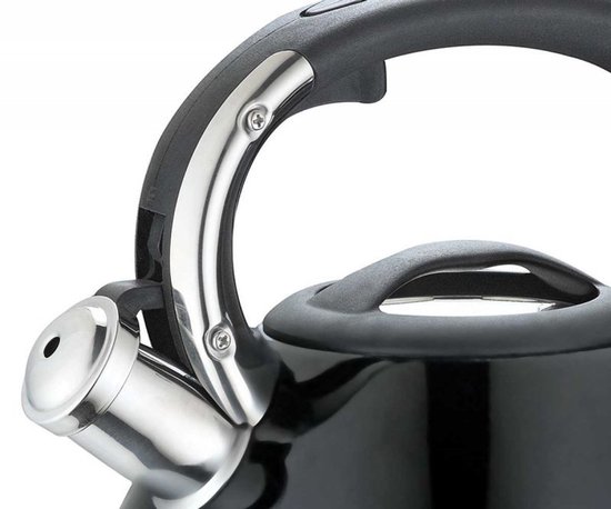 Kinghoff Fluitketel zwart