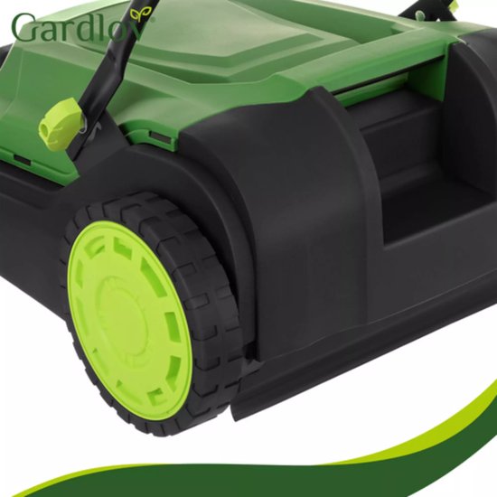 Gardlov Handmatige veegmachine voor terras, oprit en bestrating met 680 mm werkbreedte en capaciteit van 2100 m2 per uur