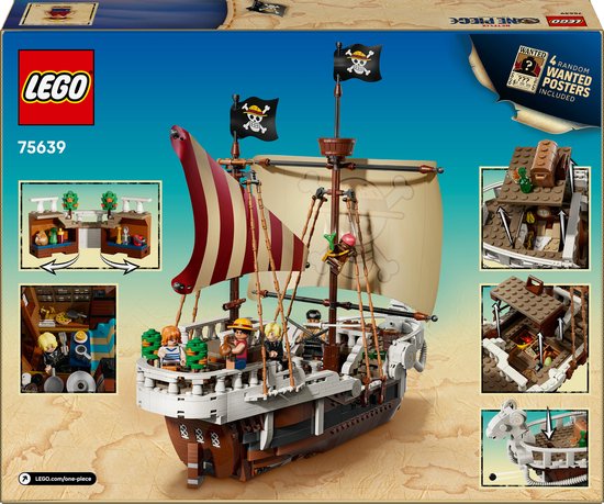 LEGO® ONE PIECE Het Piratenschip Going Merry Bouwset - 75639