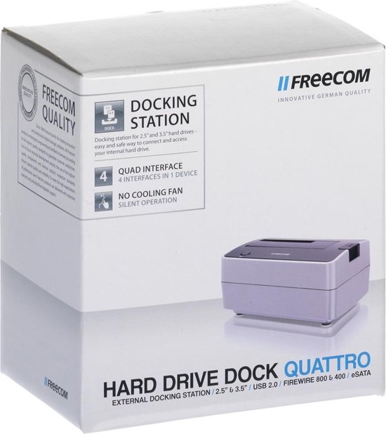 Freecom Harde Schijf Dock Quattro
