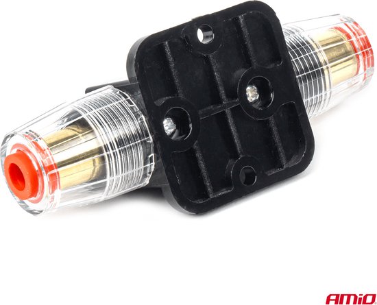 AMiO Automatische Zekering Circuit Breaker 12-48V 30A - Resetbare Zekering voor Auto Motor Stereo en Audio