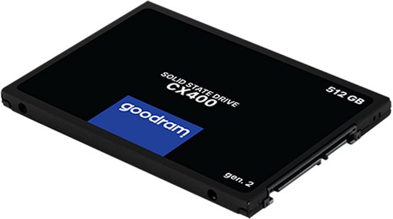 Goodram CX400 Serie - SSD - 512 GB - 3D TLC NAND - SATA III