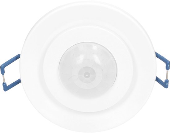 LED PIR bewegingsmelder - 360° detectie - Inbouw plafond - Rond - Wit - 800 Watt