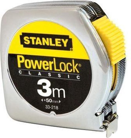 Stanley Rolbandmaat Powerlock 3m - 12.7mm