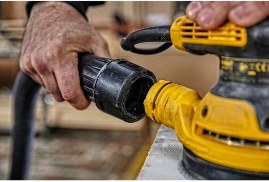 DeWalt DWE6423-QS280W Excentrische Schuurmachine- 280 W - Ø 125 mm schuuroppervlak