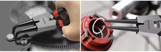 Bigstren seger-ringtang 4 stuks- Tangen - Handgereedschap - Gereedschap- Gereedschapsset